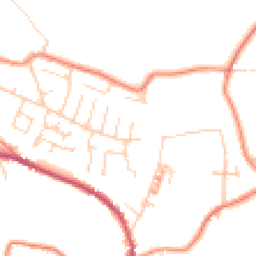 Daytime road noise heatmap for HD8 0US