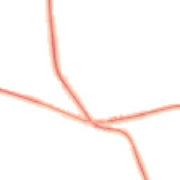 Night-time road noise heatmap for HD8 8BP