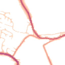 Daytime road noise heatmap for HD8 8HQ