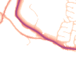 Daytime road noise heatmap for HD8 8JH