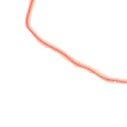 Night-time road noise heatmap for HD8 8JH