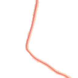 Night-time road noise heatmap for HD8 8JN