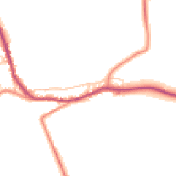 Daytime road noise heatmap for HD8 8LJ