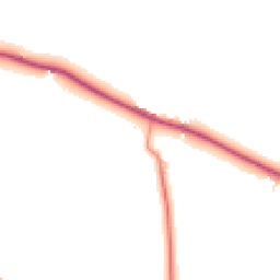 Daytime road noise heatmap for HD8 8NB