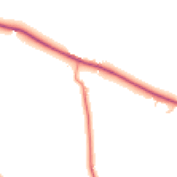 Daytime road noise heatmap for HD8 8ND