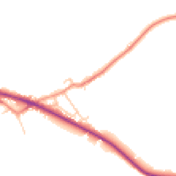 Daytime road noise heatmap for HD8 8PB