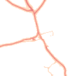 Daytime road noise heatmap for HD8 8PF
