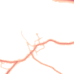 Daytime road noise heatmap for HD8 8UB