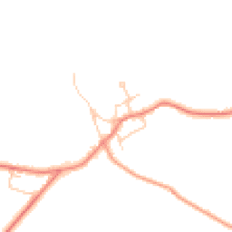 Daytime road noise heatmap for HD8 8UF