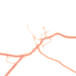 Daytime road noise heatmap for HD8 8UG
