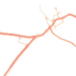 Daytime road noise heatmap for HD8 8UN