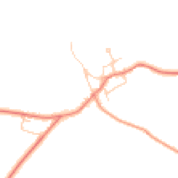 Daytime road noise heatmap for HD8 8UR