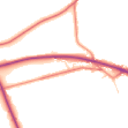 Daytime road noise heatmap for HD8 8XQ