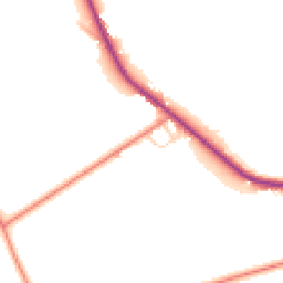 Daytime road noise heatmap for HD8 8XR