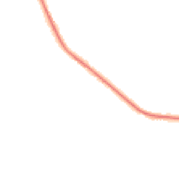 Night-time road noise heatmap for HD8 8XT