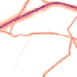 Daytime road noise heatmap for HD8 8YB