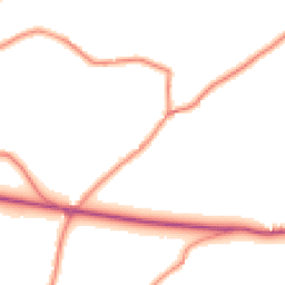Daytime road noise heatmap for HD8 8YN
