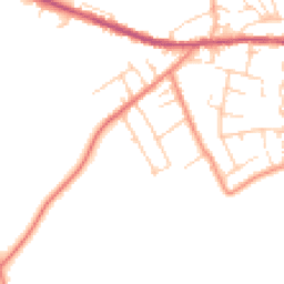 Daytime road noise heatmap for HD8 9BU