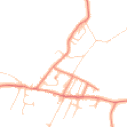Daytime road noise heatmap for HD8 9GN