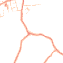 Daytime road noise heatmap for HD8 9LL