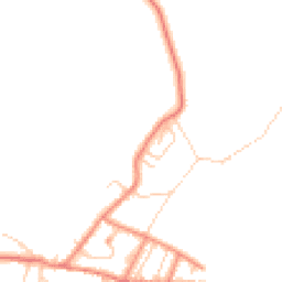 Daytime road noise heatmap for HD8 9RR