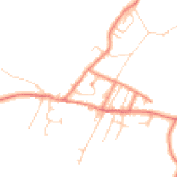Daytime road noise heatmap for HD8 9RU