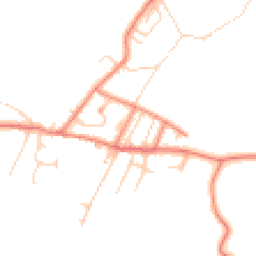 Daytime road noise heatmap for HD8 9RX