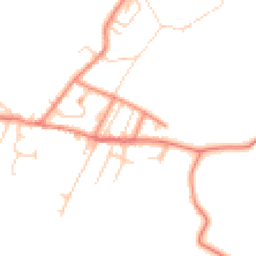 Daytime road noise heatmap for HD8 9RY