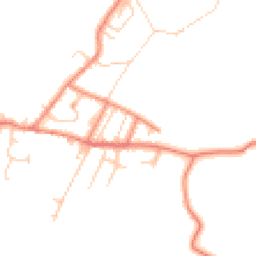 Daytime road noise heatmap for HD8 9RZ