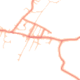 Daytime road noise heatmap for HD8 9SA