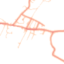 Daytime road noise heatmap for HD8 9SD