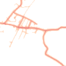 Daytime road noise heatmap for HD8 9SH