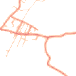 Daytime road noise heatmap for HD8 9SJ