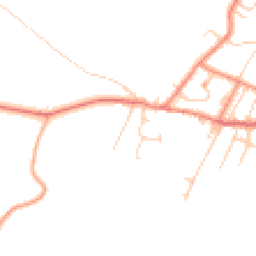 Daytime road noise heatmap for HD8 9SR