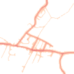 Daytime road noise heatmap for HD8 9TL