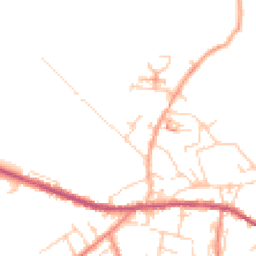 Daytime road noise heatmap for HD8 9US