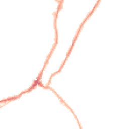 Night-time road noise heatmap for HD9 1AB