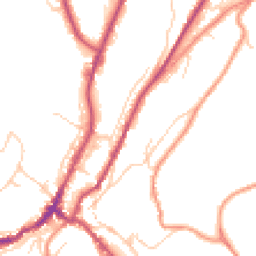 Daytime road noise heatmap for HD9 1AE