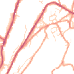Daytime road noise heatmap for HD9 1AL