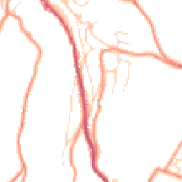Daytime road noise heatmap for HD9 1AS