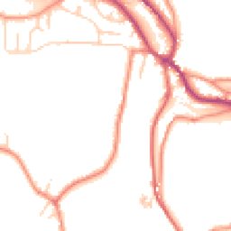 Daytime road noise heatmap for HD9 1ER