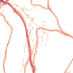 Daytime road noise heatmap for HD9 1EW