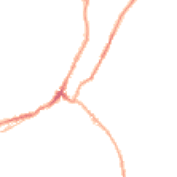 Night-time road noise heatmap for HD9 1HF