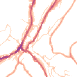 Daytime road noise heatmap for HD9 1HH