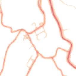 Daytime road noise heatmap for HD9 1JA