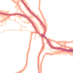 Daytime road noise heatmap for HD9 1JL