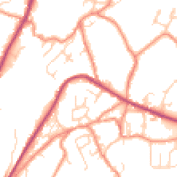 Daytime road noise heatmap for HD9 1LF