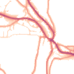 Daytime road noise heatmap for HD9 1LG