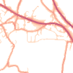 Daytime road noise heatmap for HD9 1LH