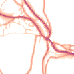 Daytime road noise heatmap for HD9 1LU